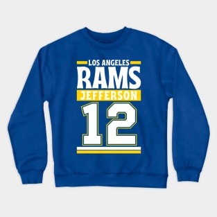 Los Angeles Rams Jefferson 12 American Football Edition 3 Crewneck Sweatshirt